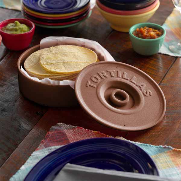 Tortilla Server 8 1/2" Brown / Winco