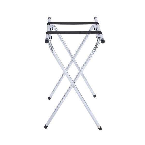 Chrome Folding Tray Stand / Winco