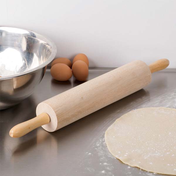 13" Wooden Rolling Pin / Winco