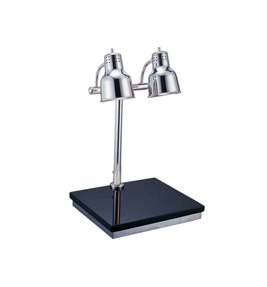 Knicer Electric Dual Lamp Carving Station With Marble Base